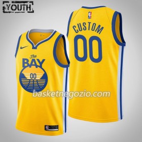 Canotte Bambino Golden State Warriors Personalizzate 2019-20 Nike Statement Edition Swingman